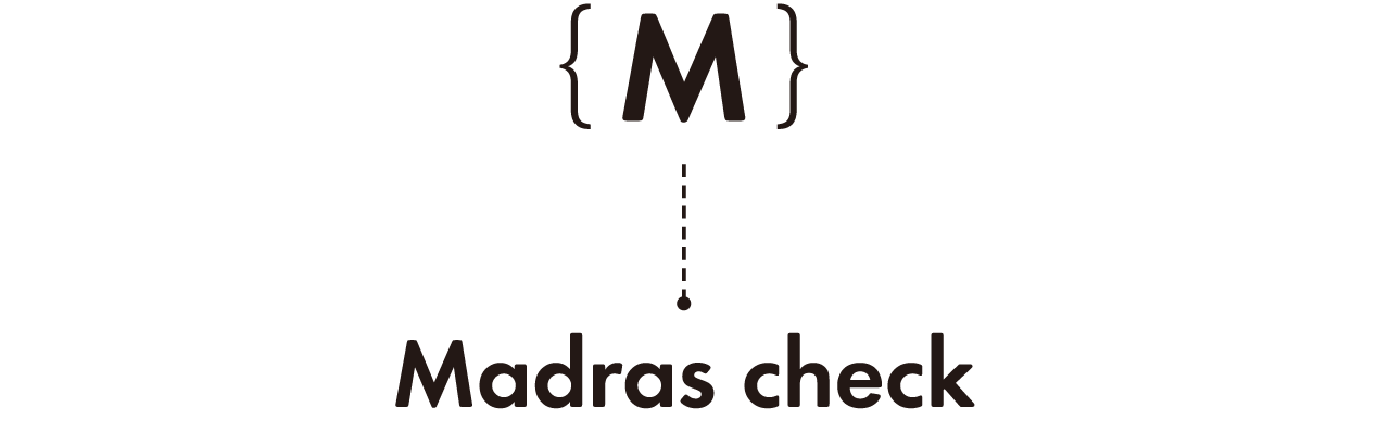 M Madras check