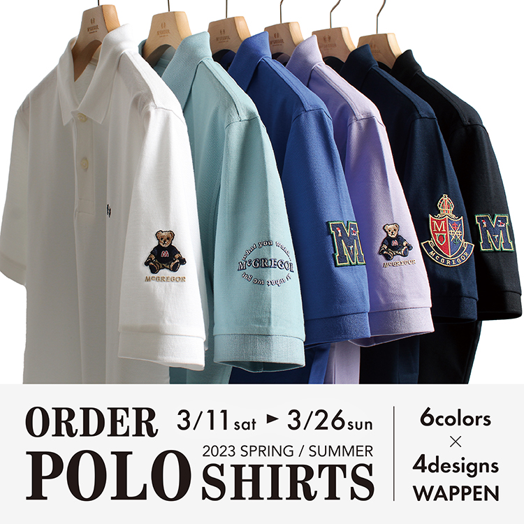 -MENS-<BR>ORDER POLO SHIRTS