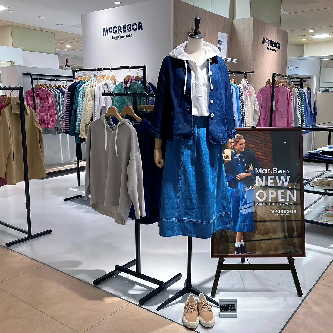 WOMENS-松坂屋上野店 NEW OPEN - McGREGOR | マックレガー公式サイト