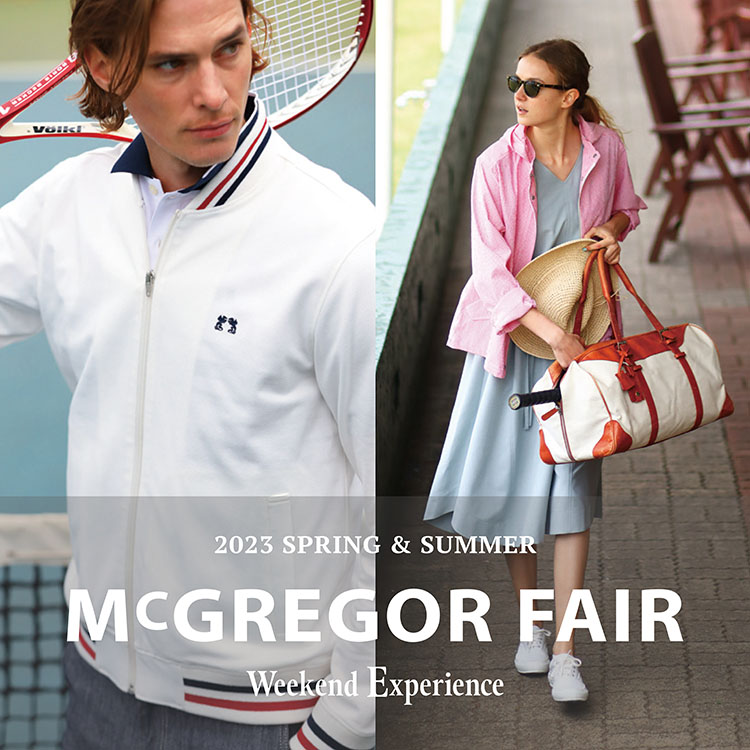 -MENS&WOMENS-<br>McGREGOR FAIR