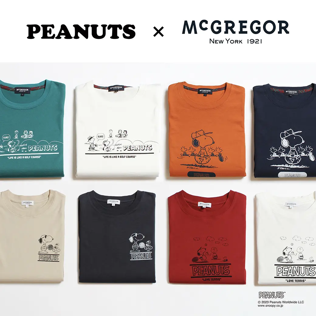 PEANUTS×McGREGOR】 LIMITED COLLECTION - McGREGOR