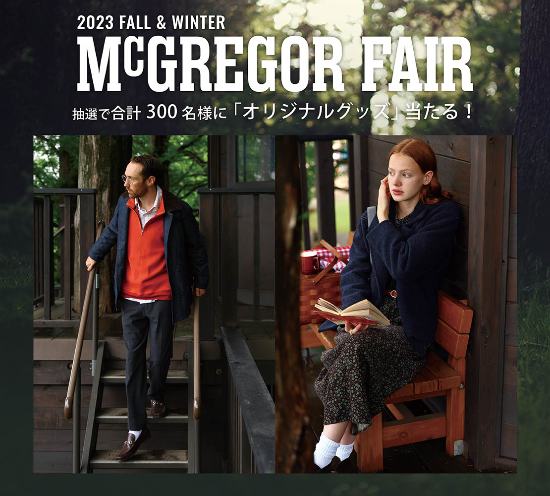 -MENS&WOMENS-<br>McGREGOR FAIR