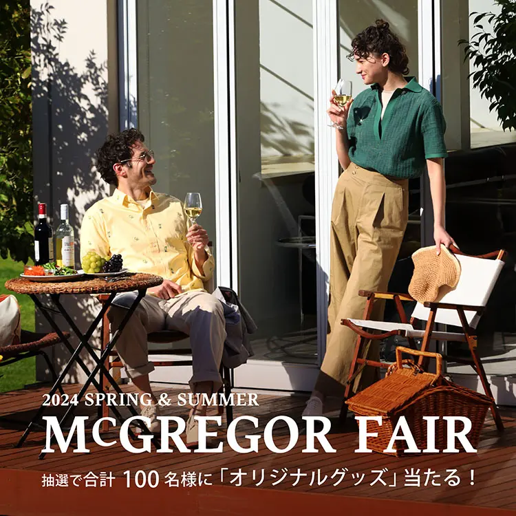 お値下げ！【新品】マックレガー　サイドスリット長袖カットソー　ホワイト　白 OUTLET - McGREGOR | マックレガー公式サイト