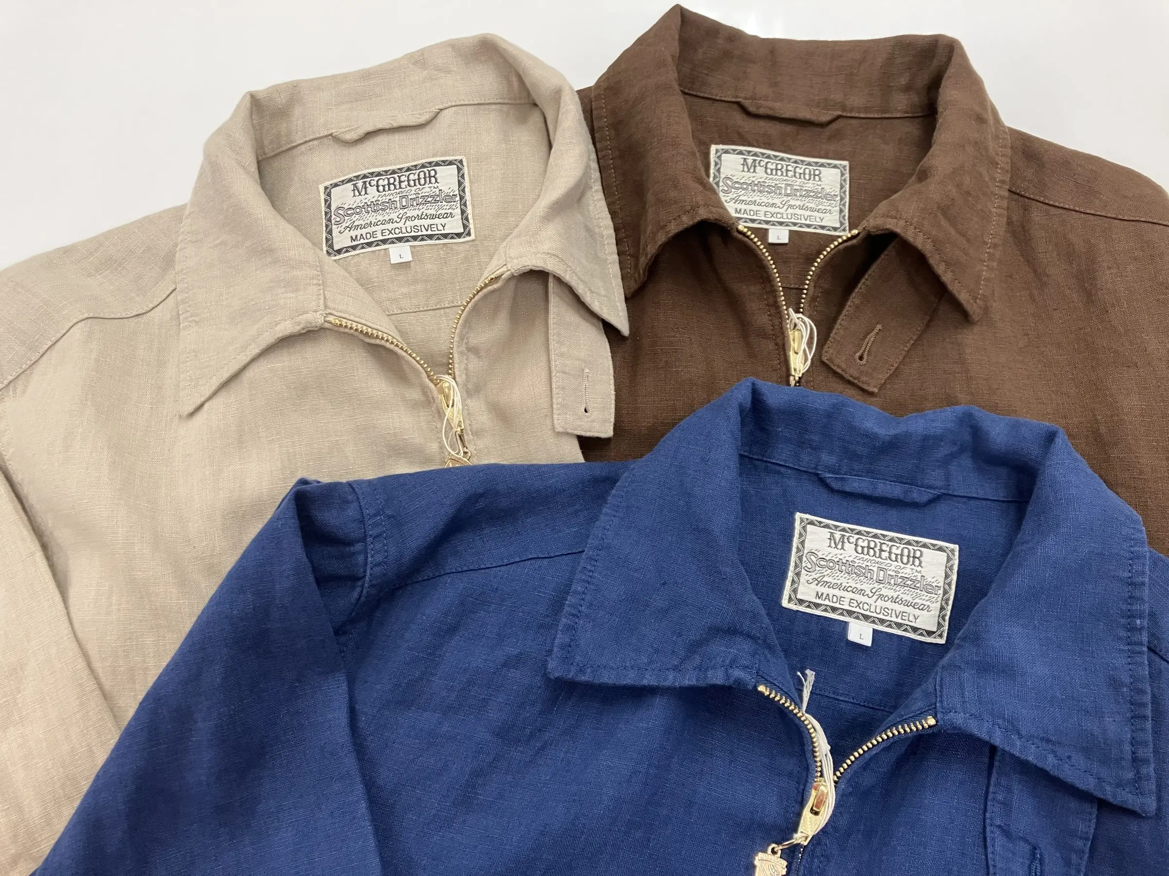 Scottish DrizzlerのUSAリネンモデル - McGREGOR | マックレガー公式サイト