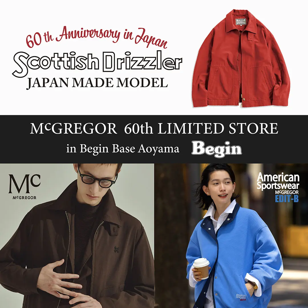 60s M'GREGOR Dazzler マクレガー ドリズラー McGREGOR | マックレガー 60th JAPAN DRIZZLER